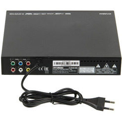 Плеер DVD Hyundai H-DVD100 черный ПДУ