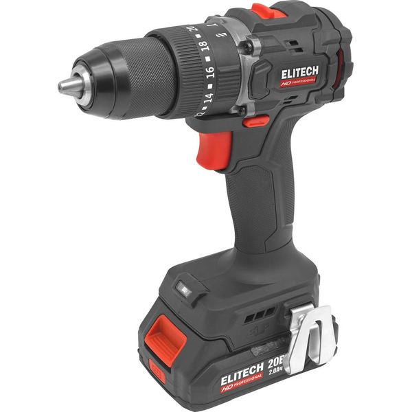 Ударная дрель-шуруповерт ELITECH CD 20ISL2 E2201.041.01 (205722)