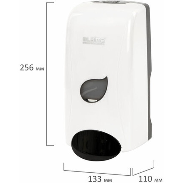 Дозатор Laima Professional Eco 606551 (белый)