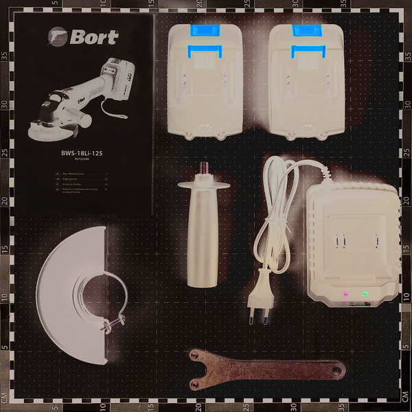 Шлифмашина Bort BWS-18Li-125 (937222340)