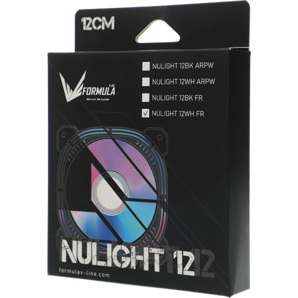 Вентилятор для корпуса Formula Nulight 12WH FR