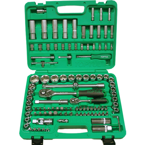 Набор головок и бит 1/4 1/2 TOPTUL (GCAI108R) 108предм.