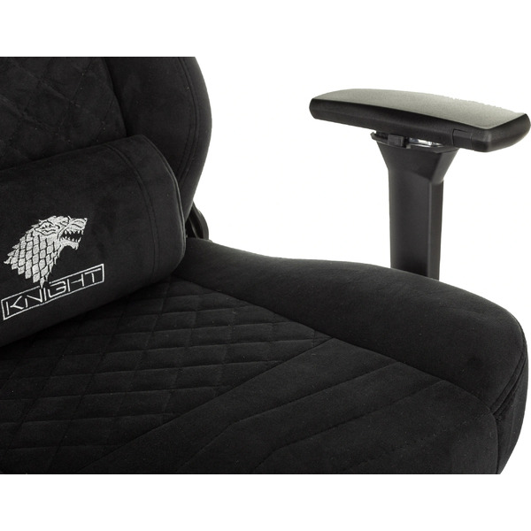 Кресло игровое Бюрократ Knight Hunter (черный Alfa Black)