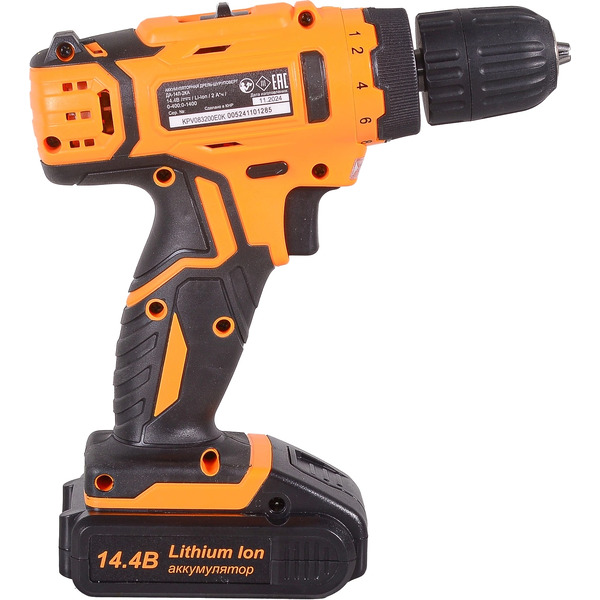 Дрель-шуруповерт Вихрь ДА-14Л-2КА/ДА-14Л-2К (72/14/20)