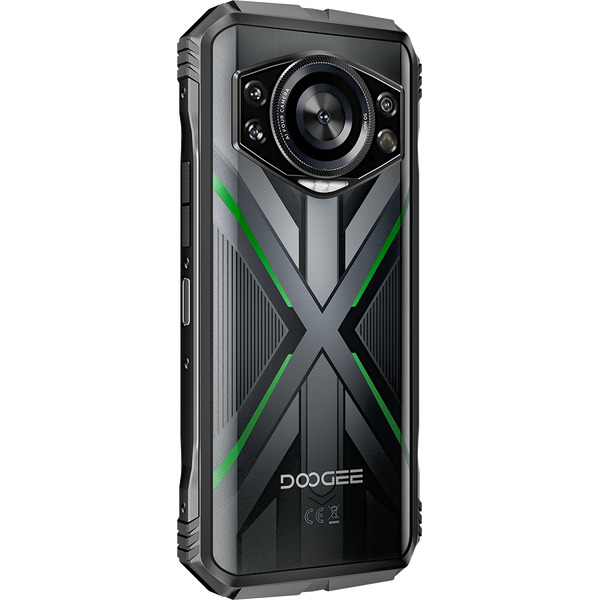 Смартфон Doogee S Cyber Pro 12GB/512GB (черный/зеленый)
