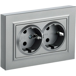 Розетка IEK Brite РС12-3-БрА