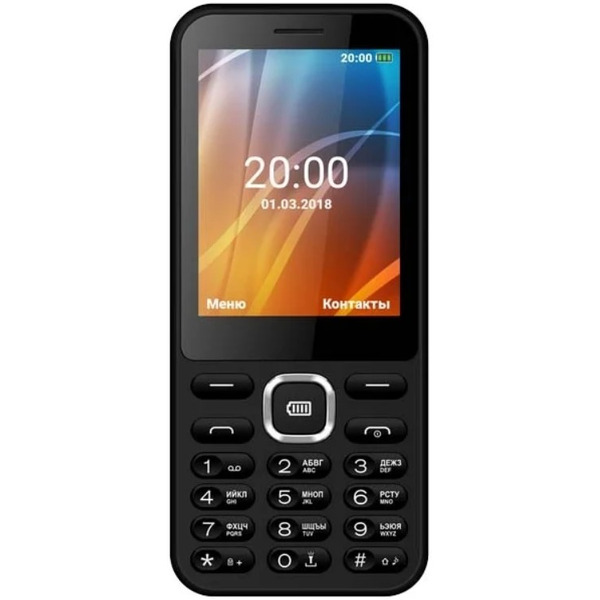 Телефон VERTEX D525 (черный)