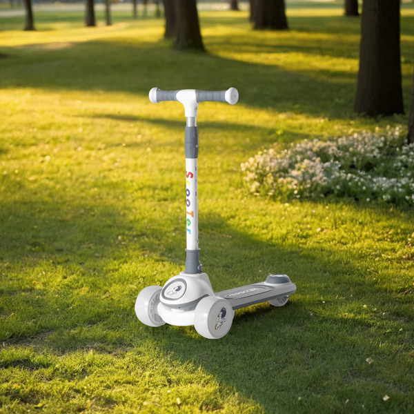 Самокат детский Ricos LilStar JSCL668A (белый/серый)