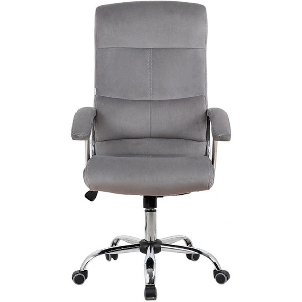 Кресло офисное Kingstyle SHL-8 Sane Velvet Chrome (велюр, серый)