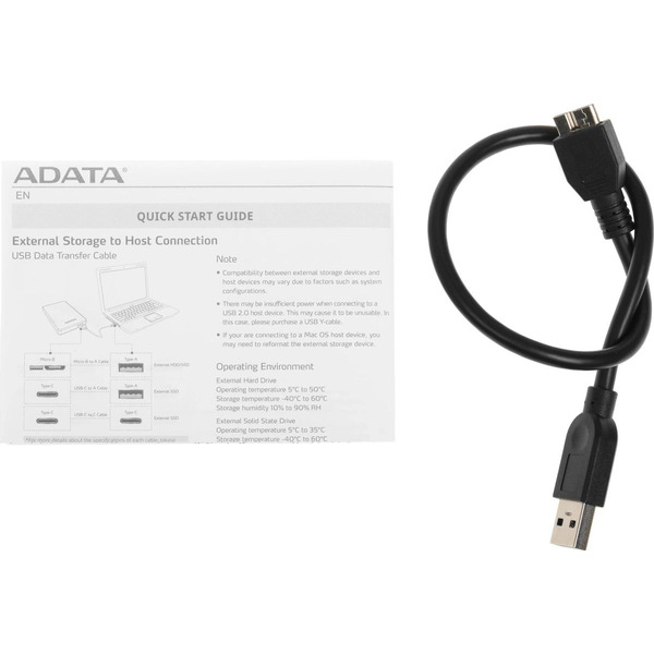Жесткий диск A-Data AHV320-1TU31-CBL