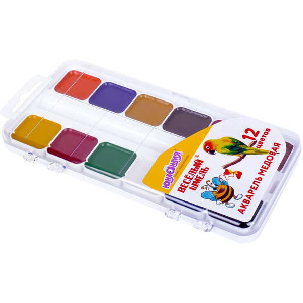 Краски акварельные ЮНЛАНДИЯ 192362