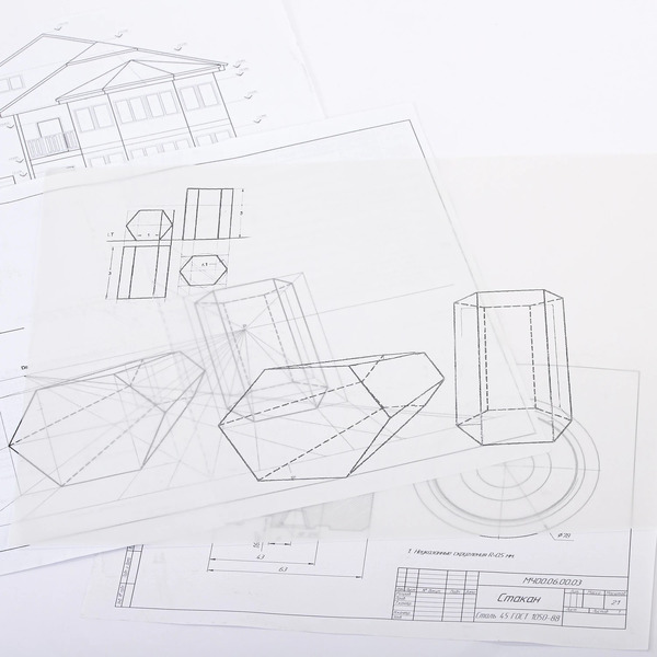 Калька натуральная BRAUBERG 116644
