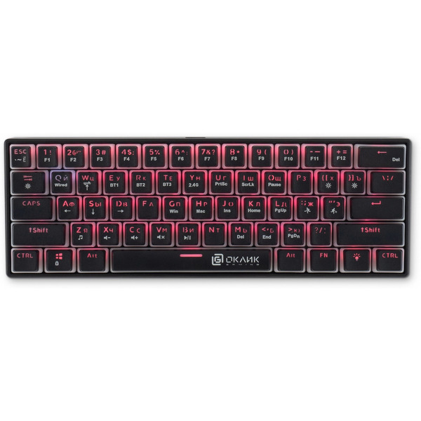 Клавиатура Oklick K763W (черный)