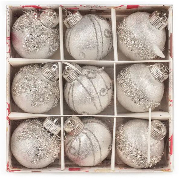 Набор новогодних шаров Ausini V5052