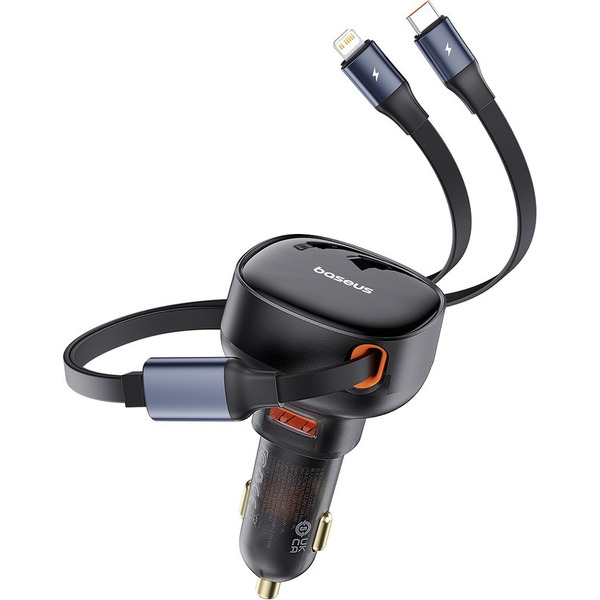 Автомобильное зарядное устройство Baseus C00057802111-02 Cluster Black