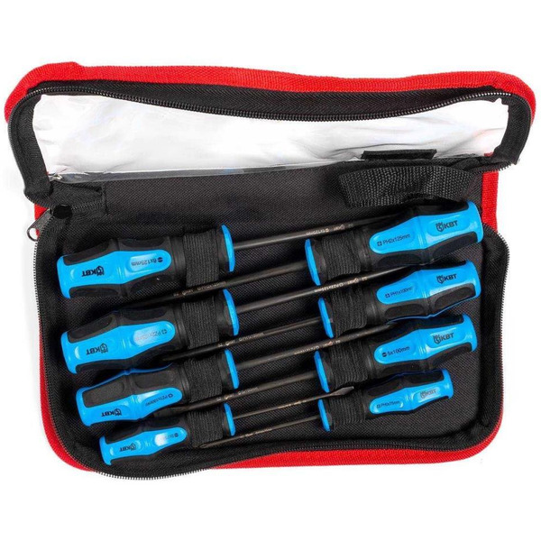 Набор отверток КВТ из стали S2 НО-08-S серия МАСТЕР