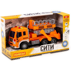 Автомобиль с подъёмником Полесье 89748 Сити