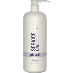Шампунь Ollin Professional Service Line рН3.5 Shampoo стабилизатор 1 л