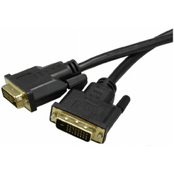 Кабель Ningbo DVI-D (m)/DVI-D (m) (3 м, черный)