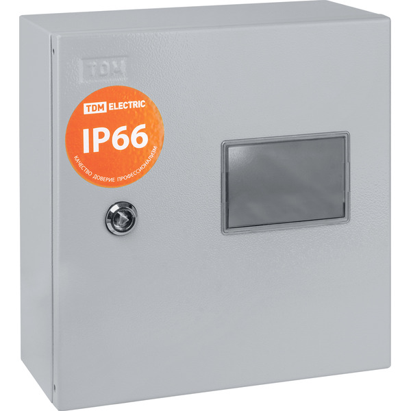 Корпус металлический TDM ЩУ-1ф/1-0-3 IP66 (310х300х150) SQ0905-0093