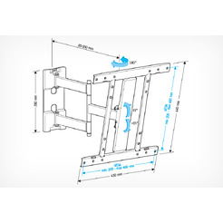 Кронштейн HOLDER LCD-SU4601-B