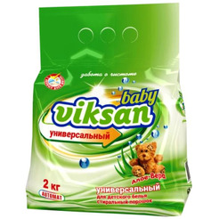 Стиральный порошок VIKSAN Baby Алоэ-Вера 2 кг