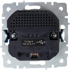 Розетка IEK Brite BR-R14-16-U21-D31-K01