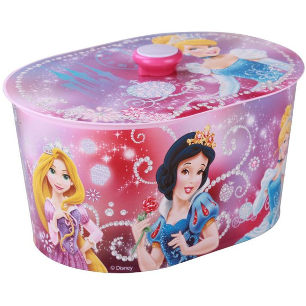 Шкатулка игрушечная Принцессы Дисней №1(люкс) овал М3340