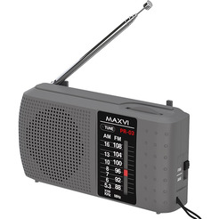 Радиоприемник Maxvi PR-3 (серый)