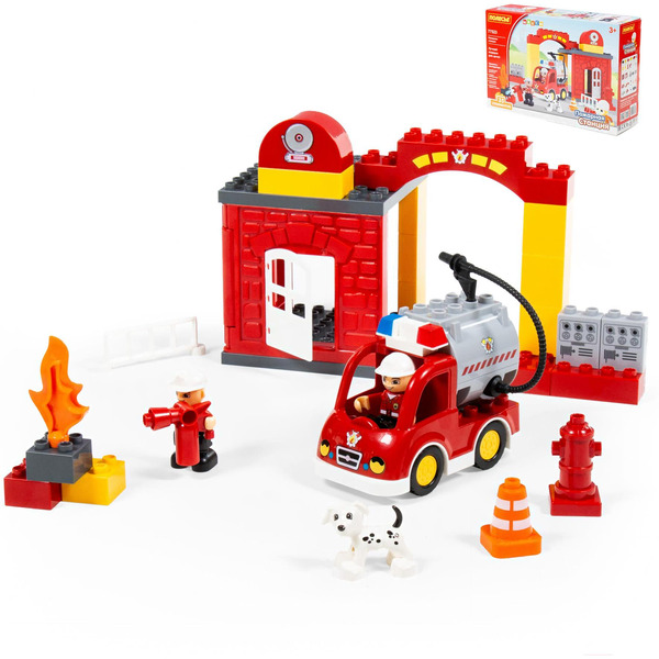 Конструктор Полесье 77523 Пожарная станция