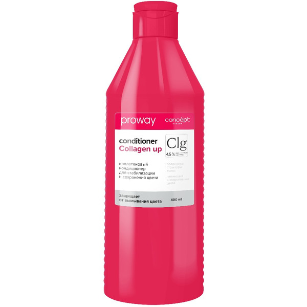 Кондиционер CONCEPT Fusion для стабилизации и сохранения цвета, 400 мл