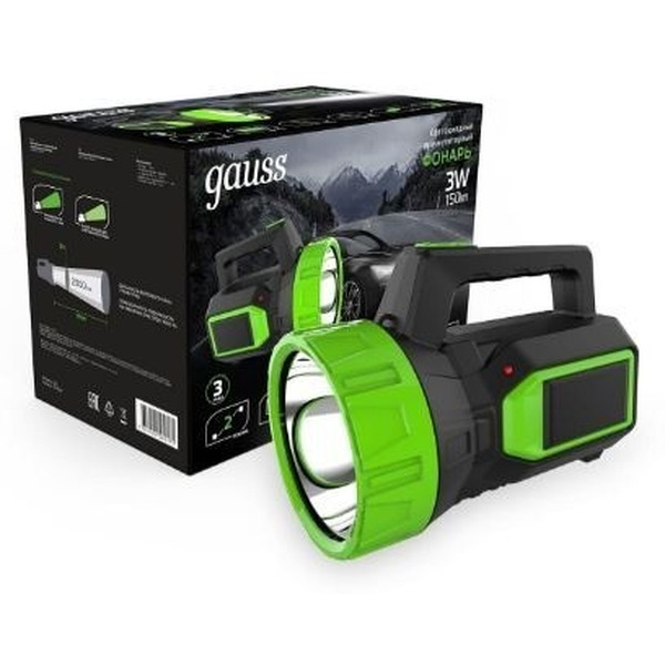 Фонарь Gauss GFL604 (GF604)