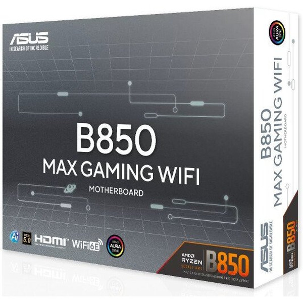 Материнская плата ASUS B850 Max Gaming WiFi