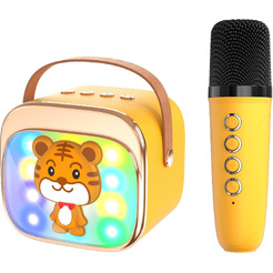 Колонка-караоке с двумя микрофонами Maxtop KK03T