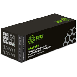 Картридж лазерный Cactus CS-CF233A CF233A черный (2300стр.) для HP LJ Pro M106/M134