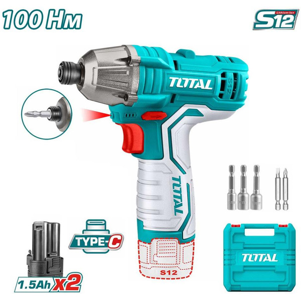 Винтоверт TOTAL TIRLI12015