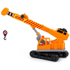 Кран Полесье Монолит гусеничный кран 89649 (оранжевый)