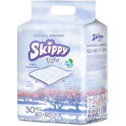 Одноразовые пеленки Skippy Light 60x60 (30 шт)