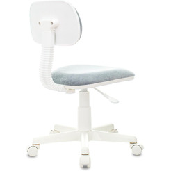 Компьютерное кресло Бюрократ CH-W201NX (серо-голубой)