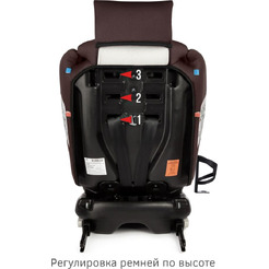 Автокресло Siger Престиж Isofix Lux KRES3946 (шоколад)
