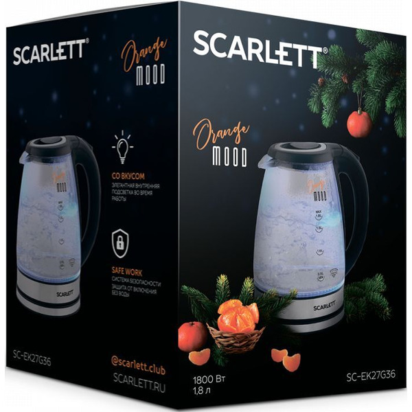 Чайник электрический Scarlett SC-EK27G36