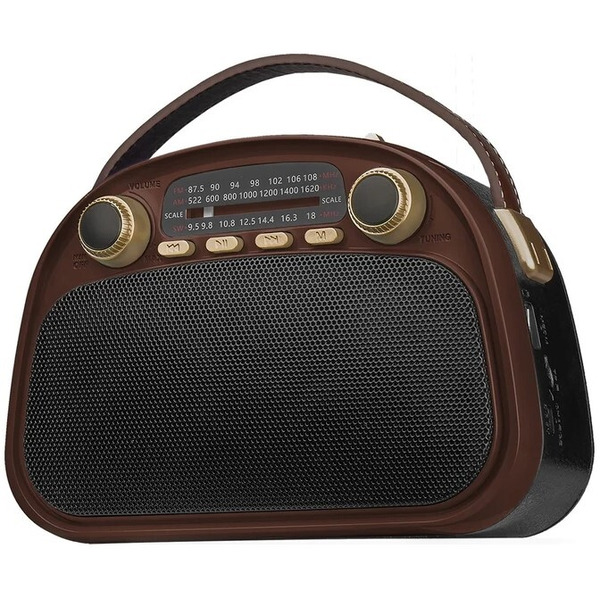 Радиоприемник Ritmix RPR-040 (шоколадный)