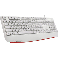 Клавиатура Defender Atom HB-546 (белый)