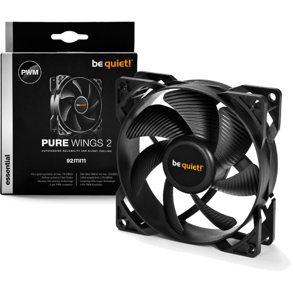 Кулер для корпуса be quiet! Pure Wings 2 92mm PWM (BL038)