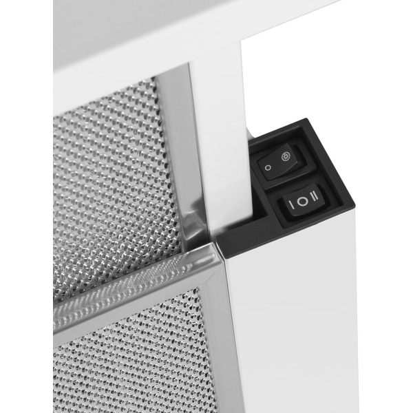 Кухонная вытяжка MAUNFELD Clyde 60 (белое стекло)