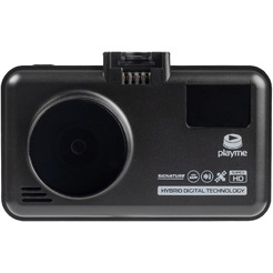Видеорегистратор с радар-детектором Playme MARK GPS черный