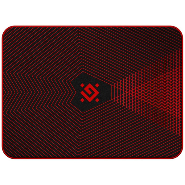 Напольный игровой ковер Defender Cybe 1020*1220*4мм, черный (50569)