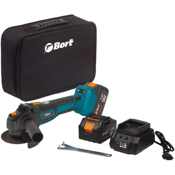 Шлифмашина Bort BWS-18Li-125 (937222340)