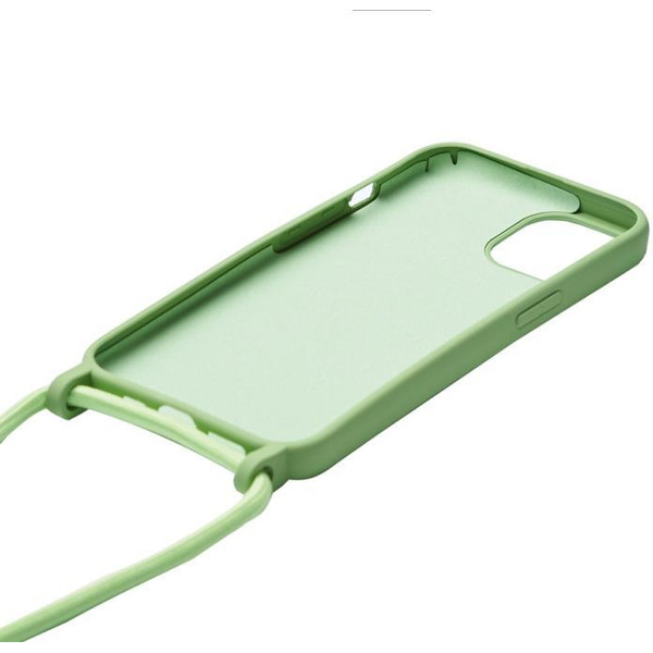 Бампер Bingo Lanyard для Apple iPhone 13 (зеленый)