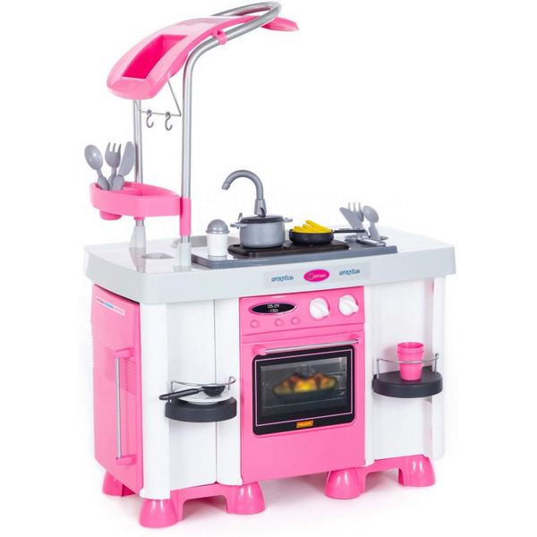 Детская кухня Полесье Carmen №7 с посудомоечной машиной и варочной панелью 47991
